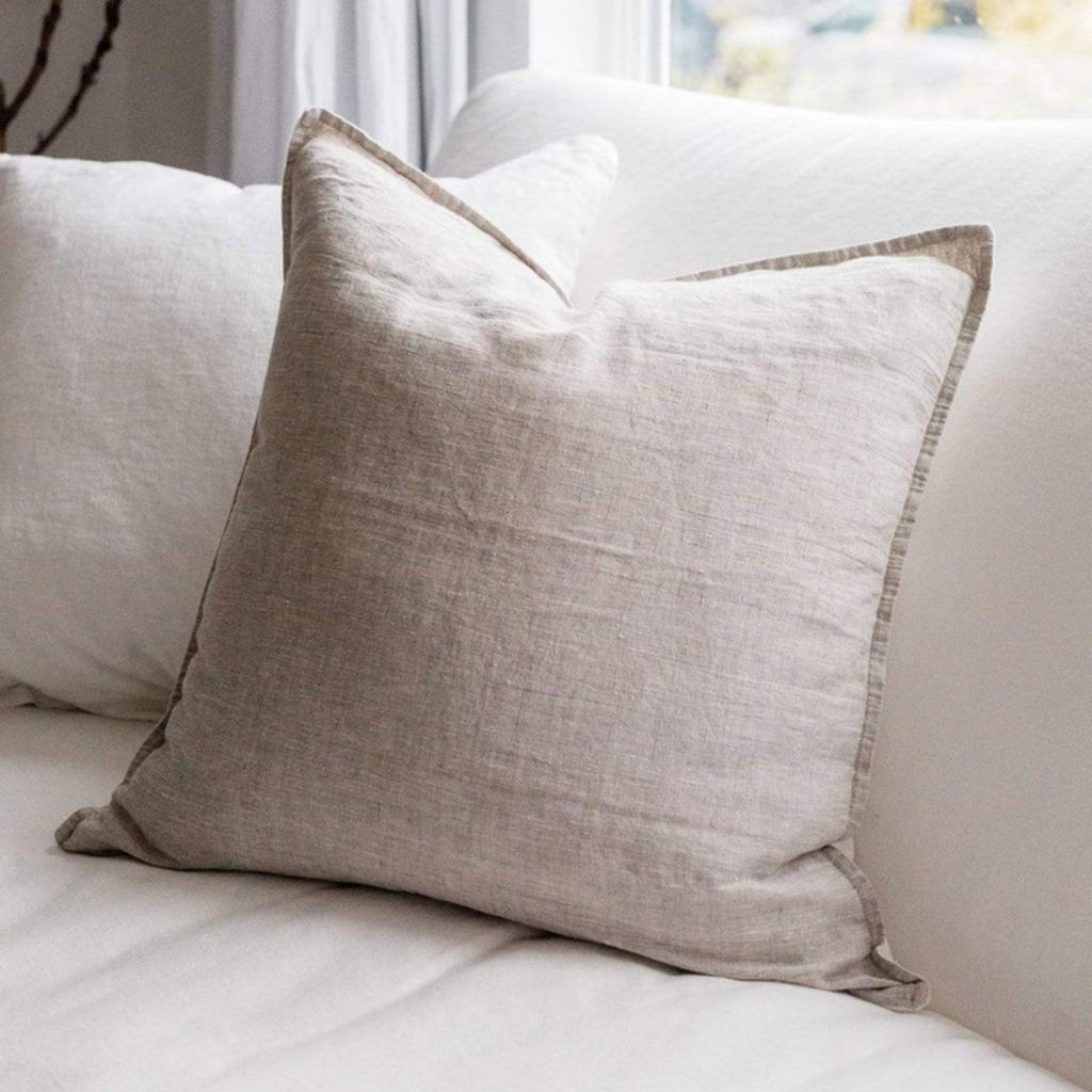 Linen Pillow Covers Throw Pillow Covers  Soft  Couch Christmas Pillowcases Modern Home Decors For Sofa Cushion Living Room Bed