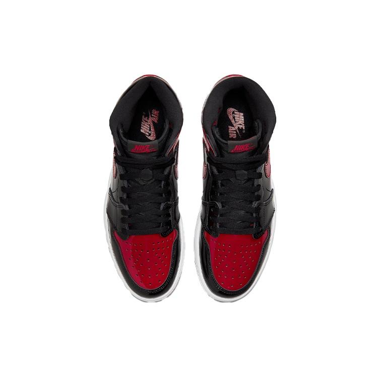 Air Jordan 1 Retro High OG 'Patent Bred' Men's 555088-063
