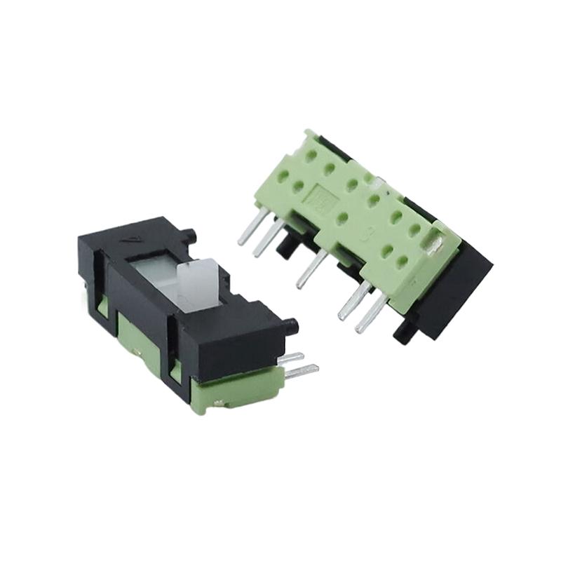 1 Pcs Slide Switch Micro-Power Toggle Switch 5 Feet Direct-Inserted Horizontal Sliding Miniature Reset Start Control Switch