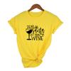 Fashion Dear Santa Bring Wine Christmas Women T Shirt Xmas Gift Short Sleeve Tops Funny Graphic