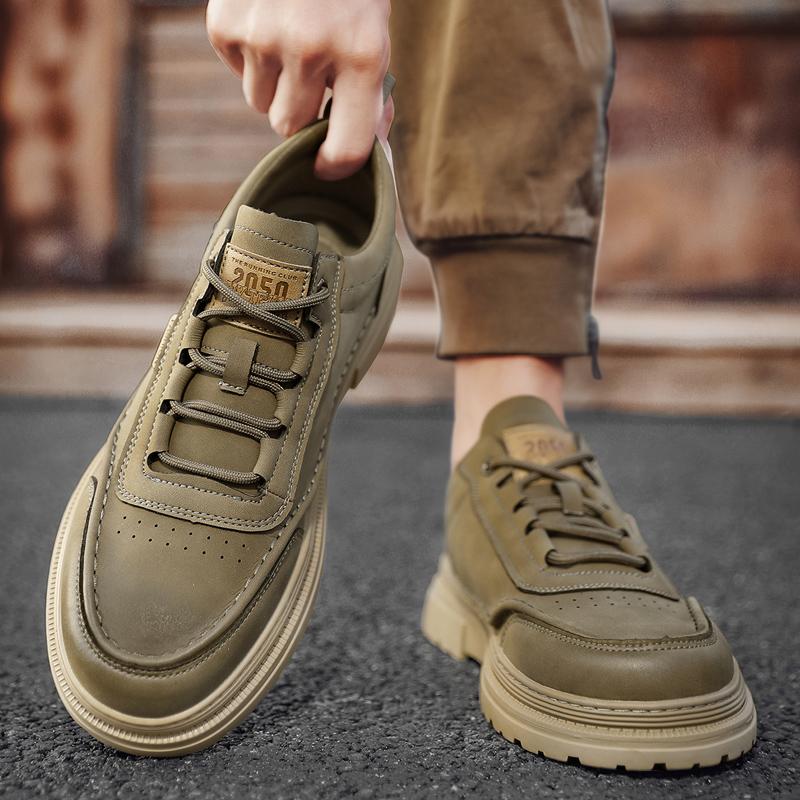 Hommes Nouveau Haute Qualité Décontracté Mode Antidérapant Extérieur Randonnée Voyage Fitness Divertissement Confortable et Polyvalent Chaussures Oxford