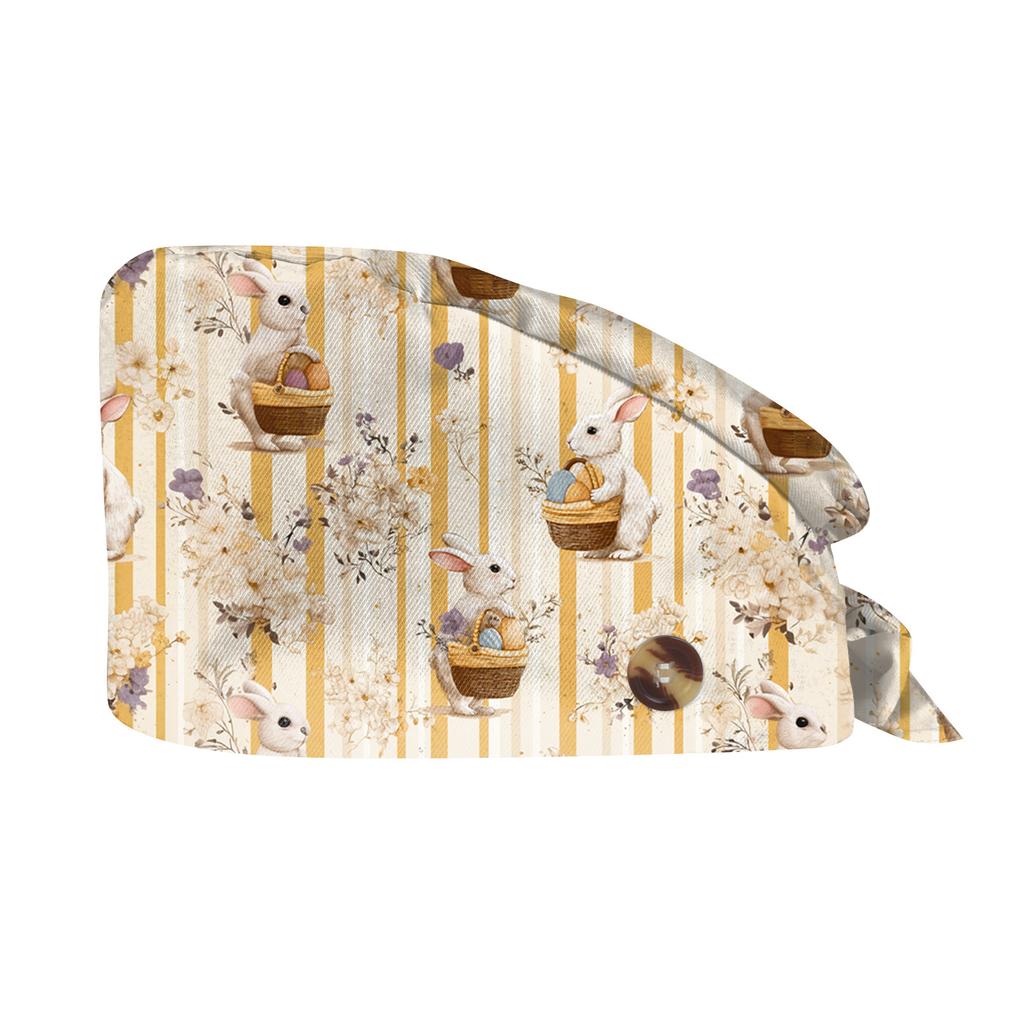 Chapeau de travail à imprimé tendance Chapeau délavé décontracté Casquette de sac