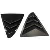 Pair Car Rear Window Quarter Louver Cover For Lexus IS300 IS250 200t 2013 2014 - Side Vent Shutter Trim Scoop Accessories