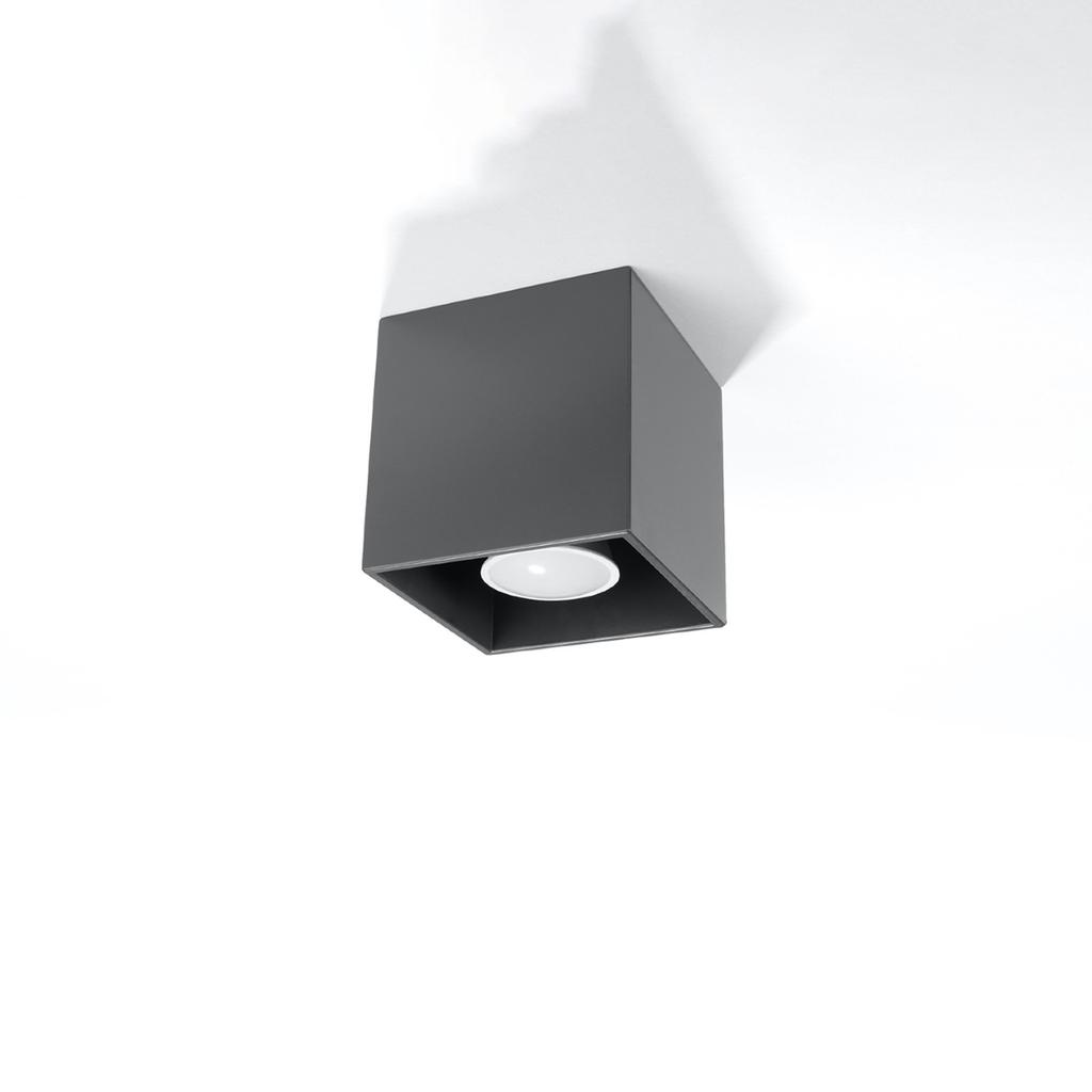 Quad 1 Ceiling Lamp Anthracite