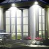 IP65 Waterproof Solar Outdoor Light - LED Motion Sensor Light - Security Floodlight with Remote Control for Patio, Garage, Yard