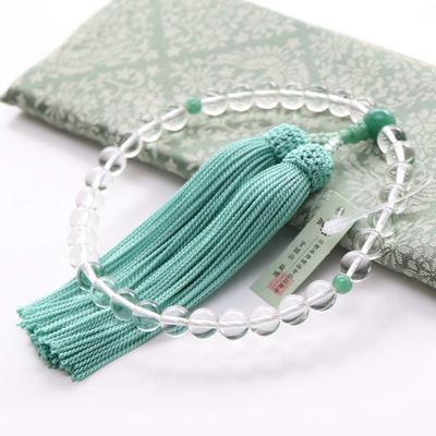 Prayer Beads for Approximately 8 Genuine Indian Pure Silk High Quality Zippered Prayer Bead Bag Included Prayer Kyoto Prayer Kyoto Prayer Prayer Beads
