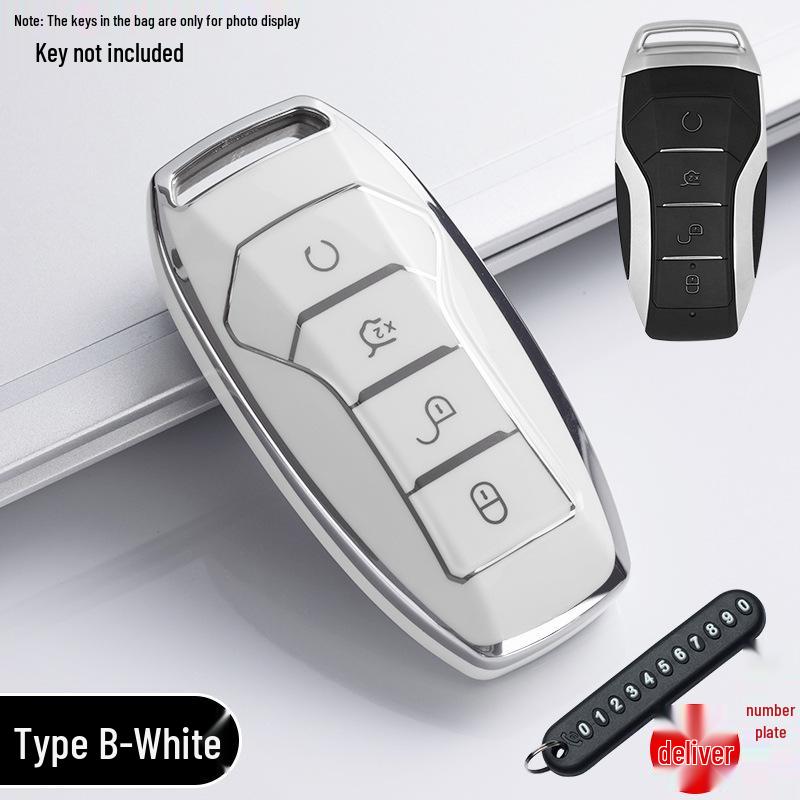 BYD Key Case for Dolphin, Song Plus, Qin DMi, Han EV, Yuan Pro, Tang, Seal, Destroyer 05 Car Models