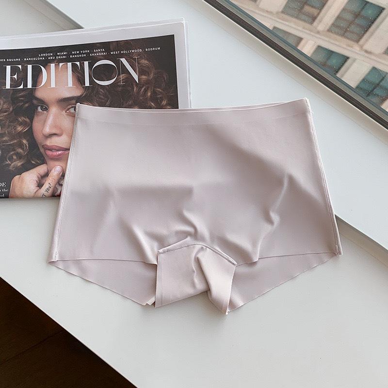 7A Antibacterial Seamless Women's Underwear, Milk Peach, Comfortable & Simple with Pure Cotton Crotch.