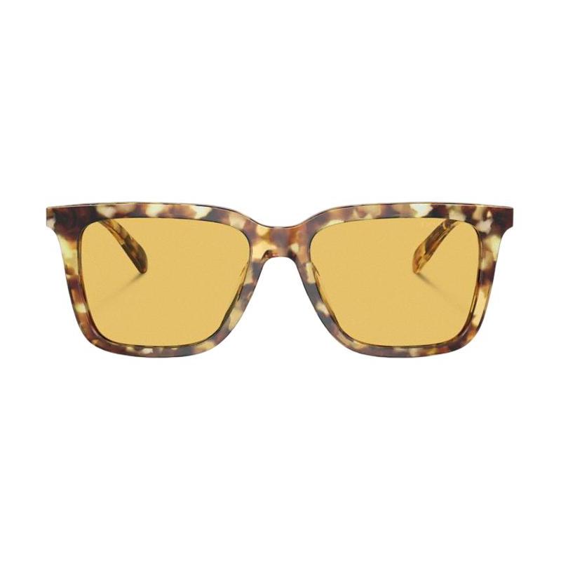 COACH Solid Design Acetate Square Sunglasses Men s Brown коричневый