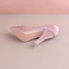 [Pink Display Stand] A Pink Display Stand for High Heels And Rings, Suitable for Showcasing Jewelry at a Counter, Jewelry Towers