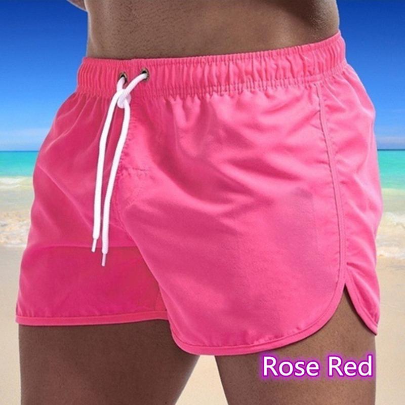 Summer Men's Quick-Drying Swim Trunks Sports Pants Swimwear Beach Shorts Jogging Shorts