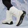 Winter Women's Snow Boots Thickened Plush Platform Cotton Shoes Comfortable Fashion Women's Leisure Ankle Boots Botas Para Mujer