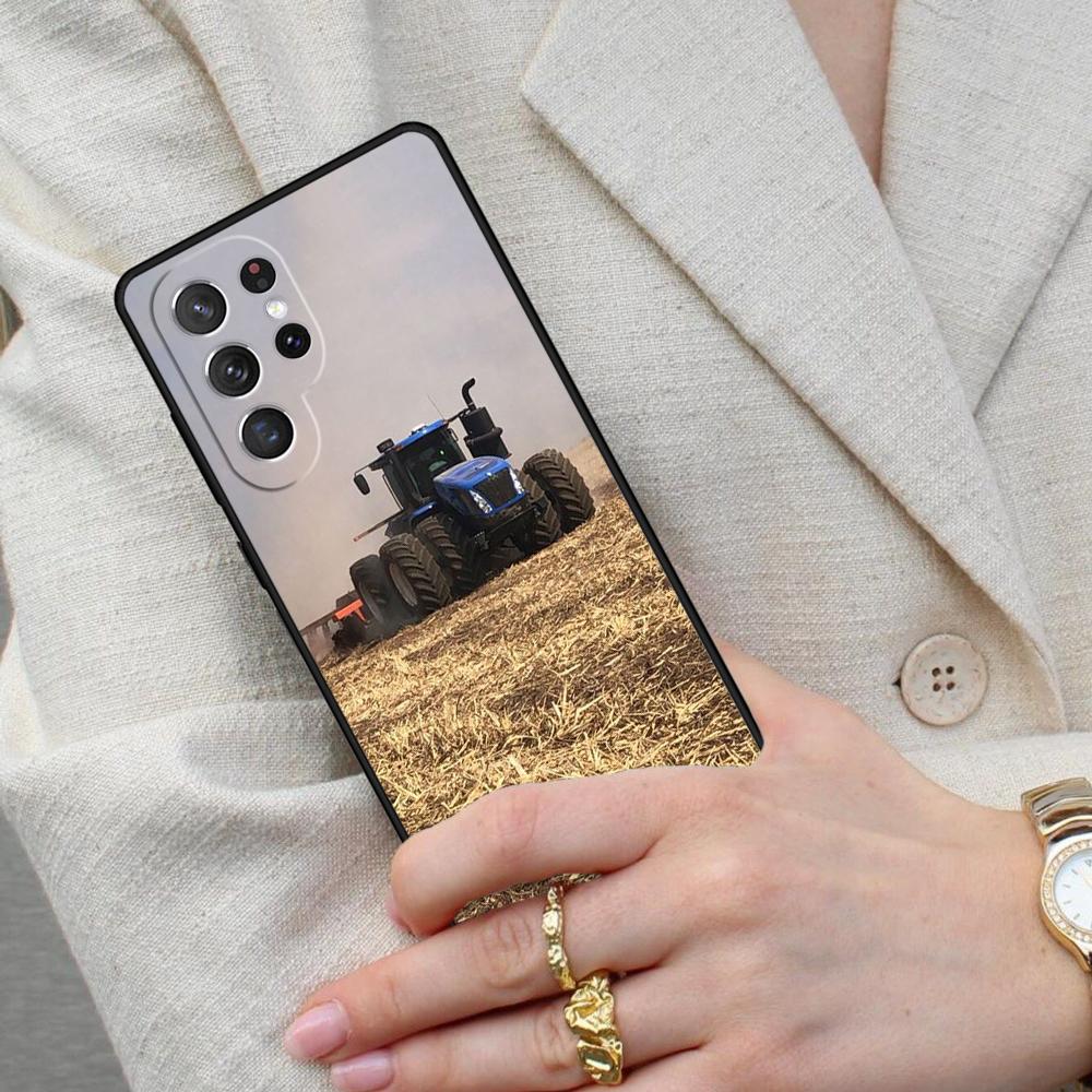 Farm Vehicle Tractor Cell Phone Case for Samsung Galaxy S26 Ultra S25 S24 S23 S22 S21 S20 Note10 Cover