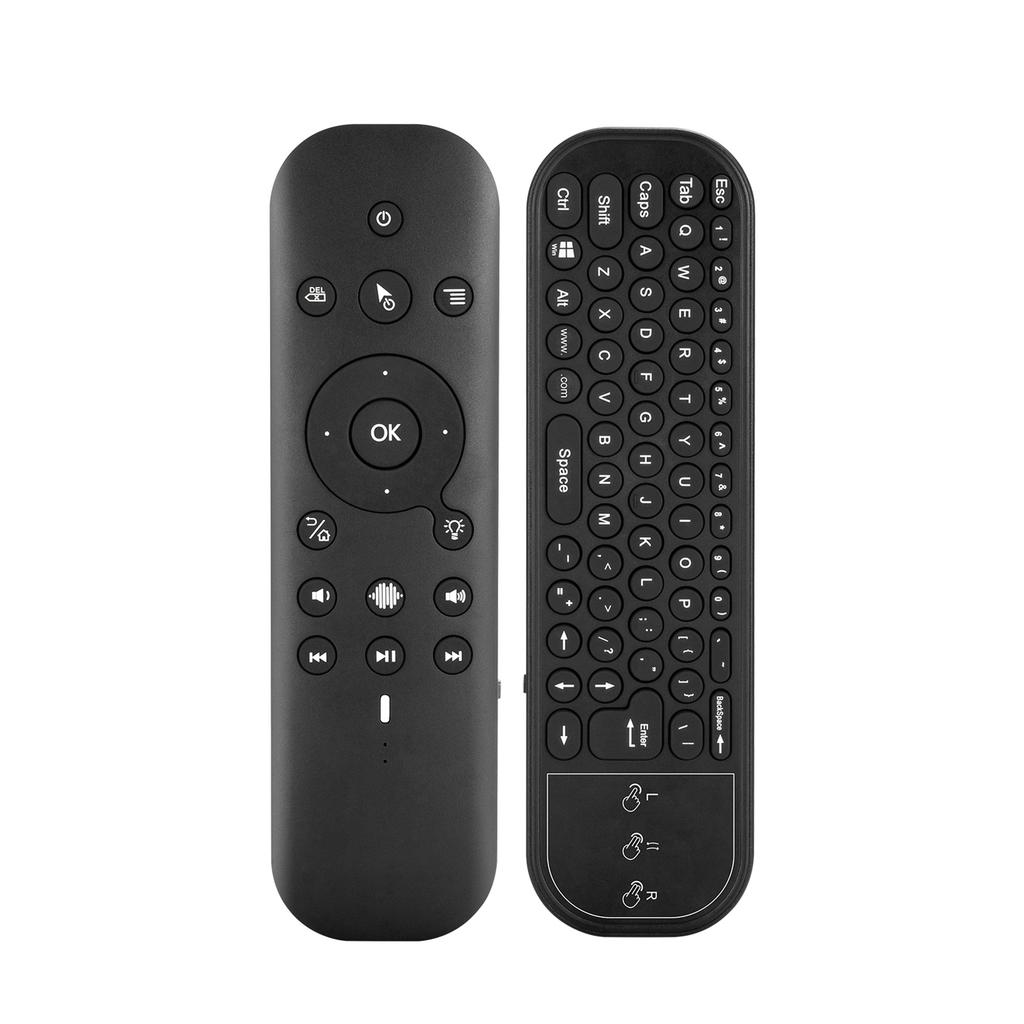 2.4G Dual Mode Voice Remote with Keypad 6- Gyroscope for TV BOX PC
