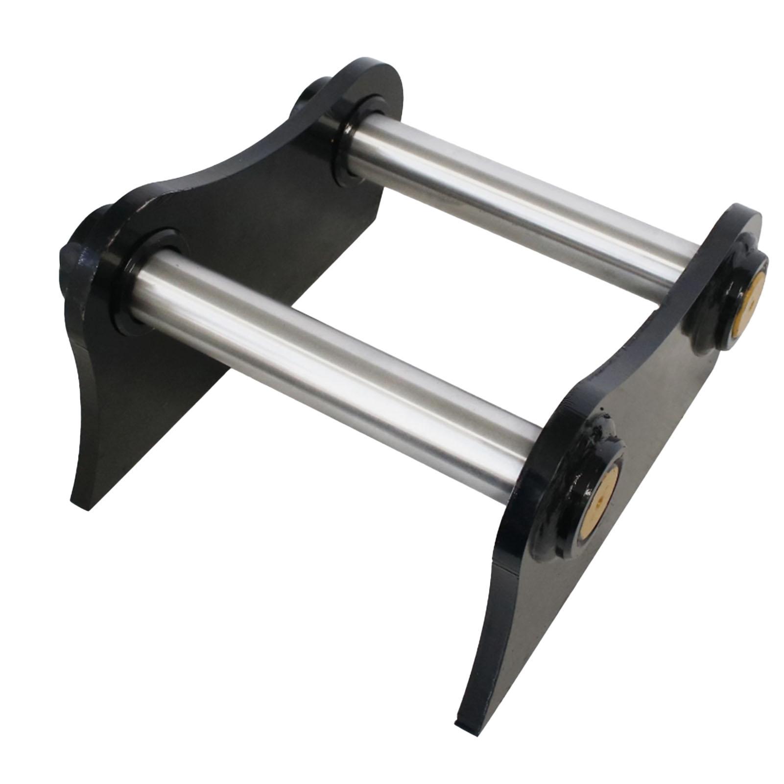 2 Peças de Orelha de Balde de Reposição para Mini Escavadeiras CAT 305 306 Anexo de Orelha de Balde em Aço Manganês com Pinos e Parafusos