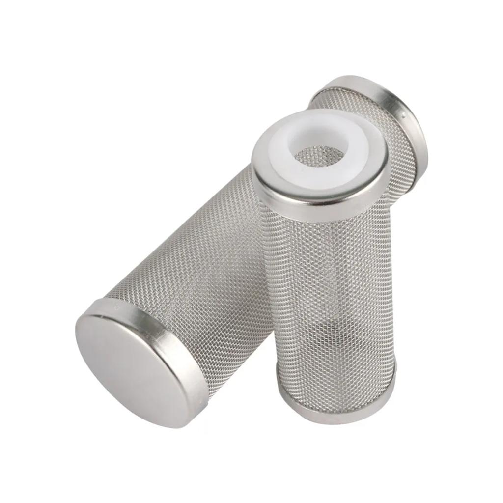 12/16mm Stainless Steel Fish Tank Filter Mist Spraying System Water Pipe Strainer Garden Irrigation Water Pump Filtration Tool