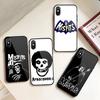 Cool Misfits Glenn Danzig Phone Case For IPhone 14 13 12 11 XS X 8 7 6 Plus Mini Pro Max SE 2022 Black PC TPU Glass Phone Cover