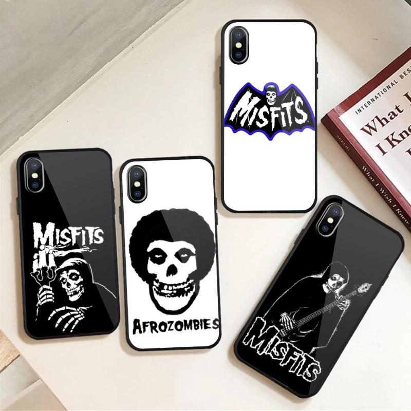 Cool Misfits Glenn Danzig Phone Case For IPhone 14 13 12 11 XS X 8 7 6 Plus Mini Pro Max SE 2022 Black PC TPU Glass Phone Cover