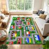 City Adventure Playground Non-Slip Home Carpet Design for Office Decor Living Room Bedroom Gift