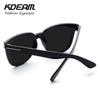 Black Classic Rimless Sunglasses With Premium Materials And Timeless Design For Men