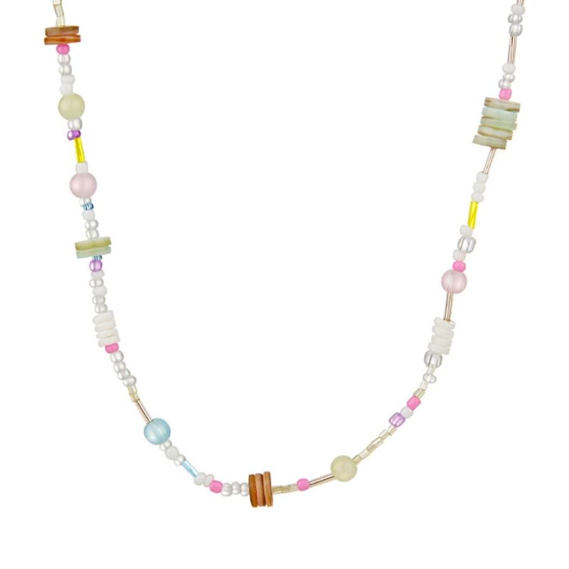 

Statement Jewelry Beaded Necklace Resin Material Fashion Beads Jewelry for Women 1