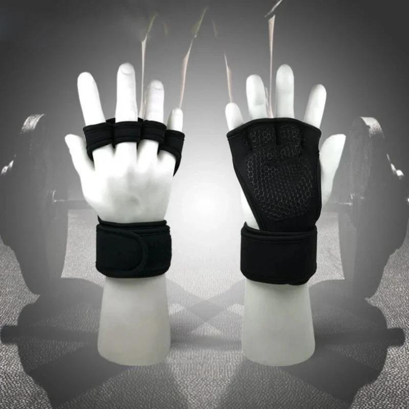 1 Pack Fitness Gym Wrist Guard Arthritis Guard Sleeve Support Gloves Breathable Elastic Palm Wrist Brace Protector