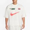 New Nike Logo Print T Shirt FB7255-133