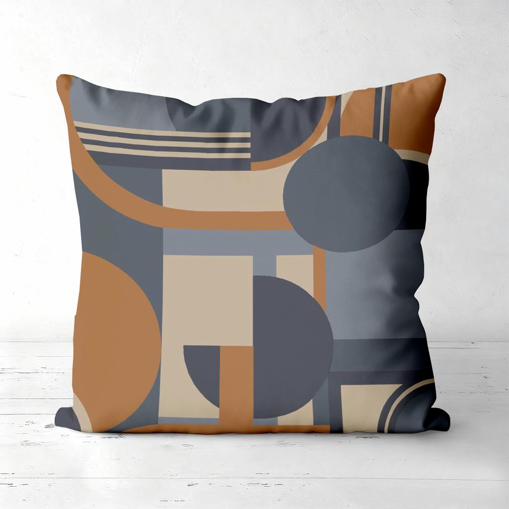 Modern Geometric Pattern Throw Pillow Covers Set Polyester pillowcase, sofa decorative cushion cov Headboard Pillow