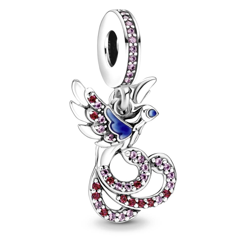 New Copper Rainbow Cat Spider Lion Night Light Seahorse Talisman Beads Fit For Original Bracelets Diy Womans Fine Jewelry