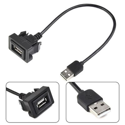 Подовжувальний кабель USB-адаптер Чорний Консоль автомобіля