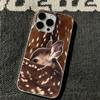 Beautiful Elk High-Quality Deer Pattern Phone Case For Iphone 17Air  14 Pro Max 13 11 12 17 16 15 Soft Cases Shockproof Coque