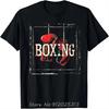 Boxing Enthusiasts Tee Classic Red Gloves Design T Shirt Graphic T Shirts Vintage T Shirt Streetwear Ropa Hombre Unisex Clothes