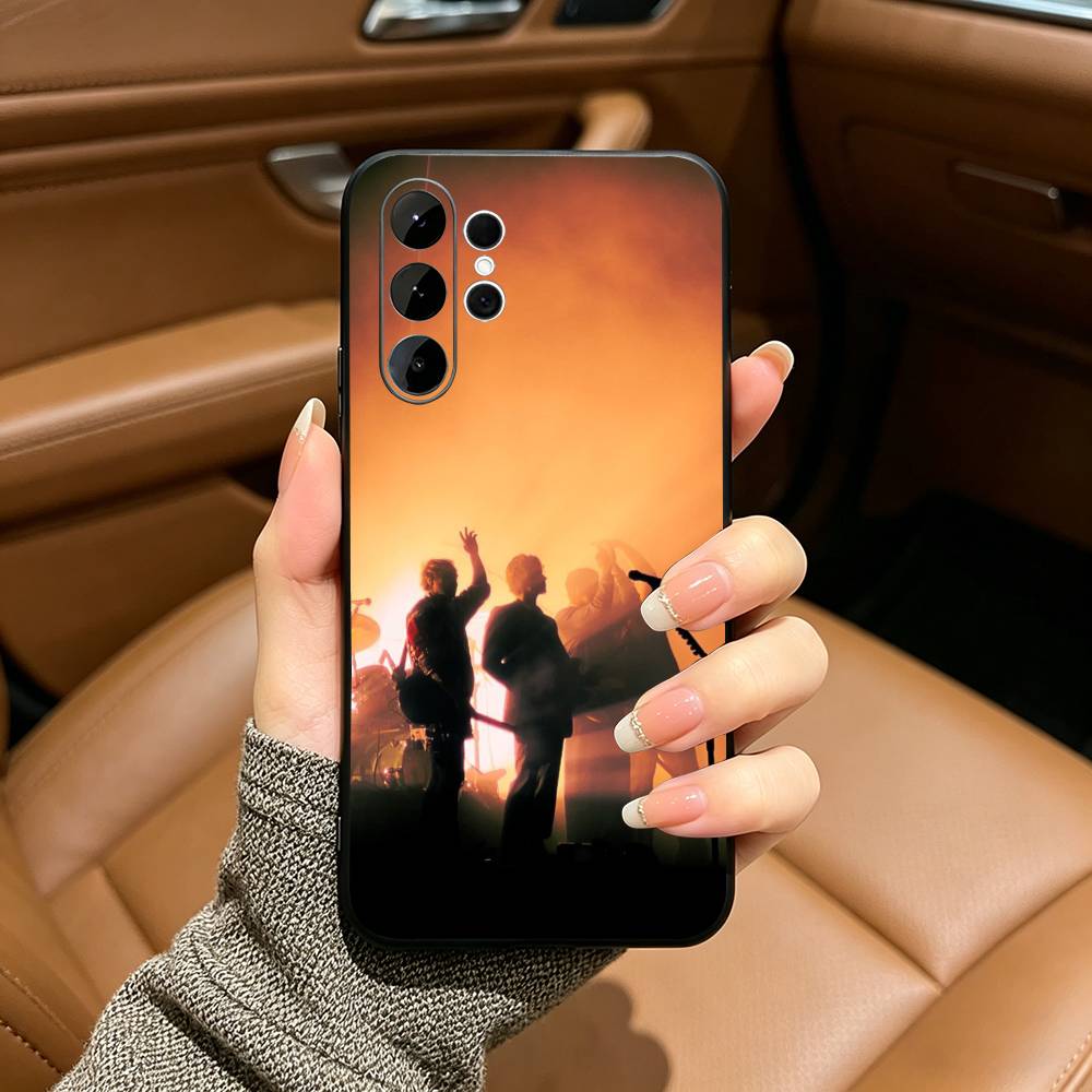 5 S-Seconds of S-Summer Band Phone Case For Samsung S25,S24,S21,S22,,Plus S23,S30,Ultra,S20,Fe,Lite,Black Soft Silicone