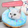 Adjustable Pet Elizabethan Collar Anti-Bite Anti-Lick E-Collar for Cats Wound Healing Surgery Recovery Medication Use
