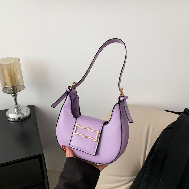 Сумки сумки женские новые модные универсальные сумки через подмышку полумесяца нишевые — фото 15