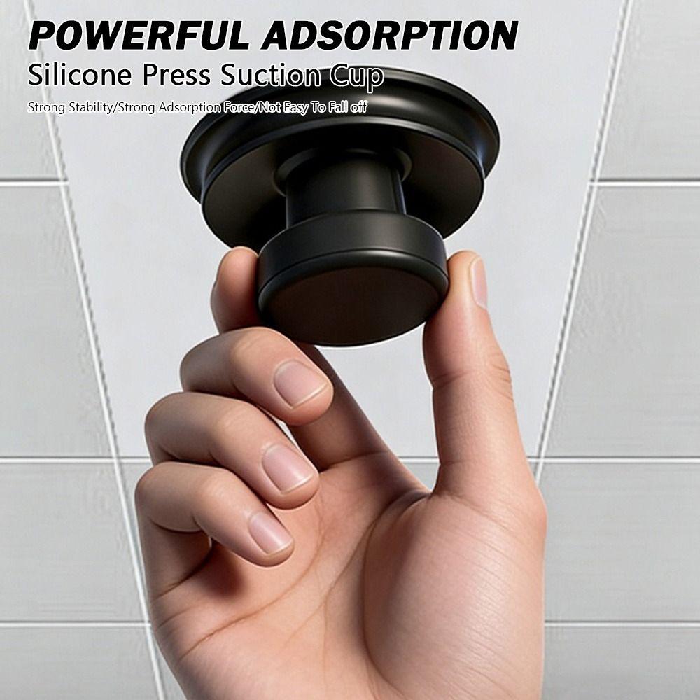 Ventosa Forte per Piastrelle Mini Dimensioni Spesso Silicone Ventosa in Silicone Tipo a Pressione Risparmio di Lavoro Ventosa per Vetro