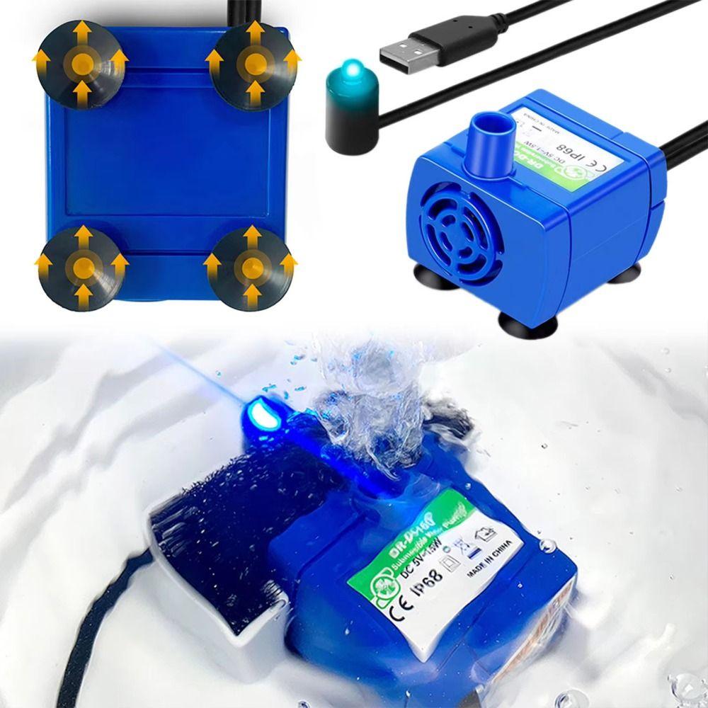 Brushless Pet Water Pump 160L/H Cat Fountain Pump Replacement  Pet Drinking Fountain