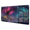 Magic Neon Forest Playmat Fantasy Glowing Tree Tcg Card Game Mat NonSlip Large Desk Mouse Pad