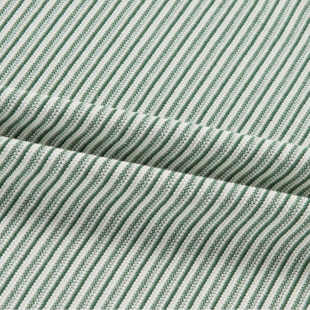 [lacoste] Men's Multi-Stripe Short Sleeve Crewneck Pullover AH307E-56G132