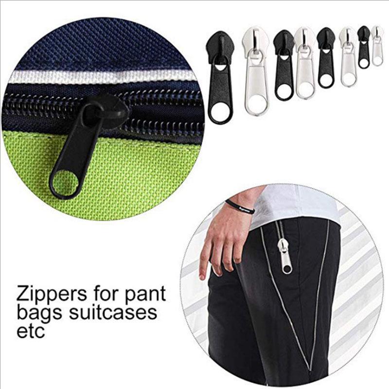 85-Piece Zipper Puller Set: Nylon Long Board Head for Clothing, Luggage, Replacement & Repair.
