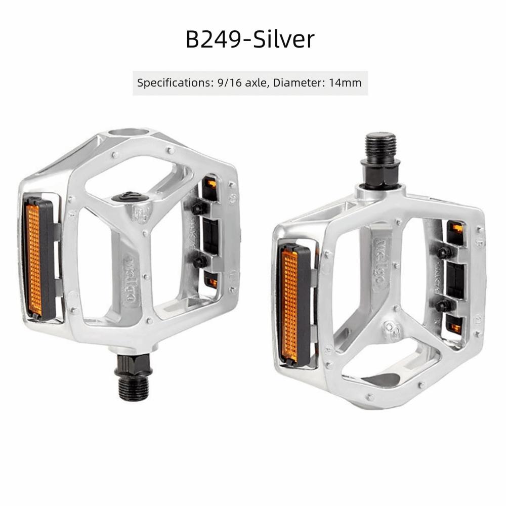 1 Pair Anti-slip Bicycle Pedals 1/2 Axis Foot Plat High Quality Bike Pedal  MTB Road Bike