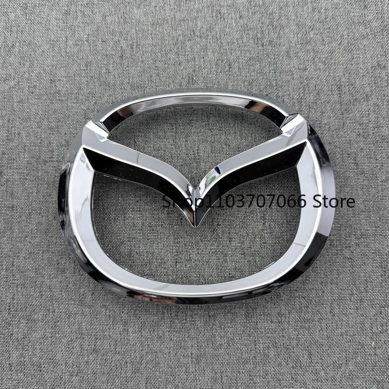 1PC Plastic Car Front Trunk Emblem for Mazda 2 Logo Steering Wheel Badge 3D Rear Front Bonnet Grill Rear Trunk Emblem Logo Ujcdg07