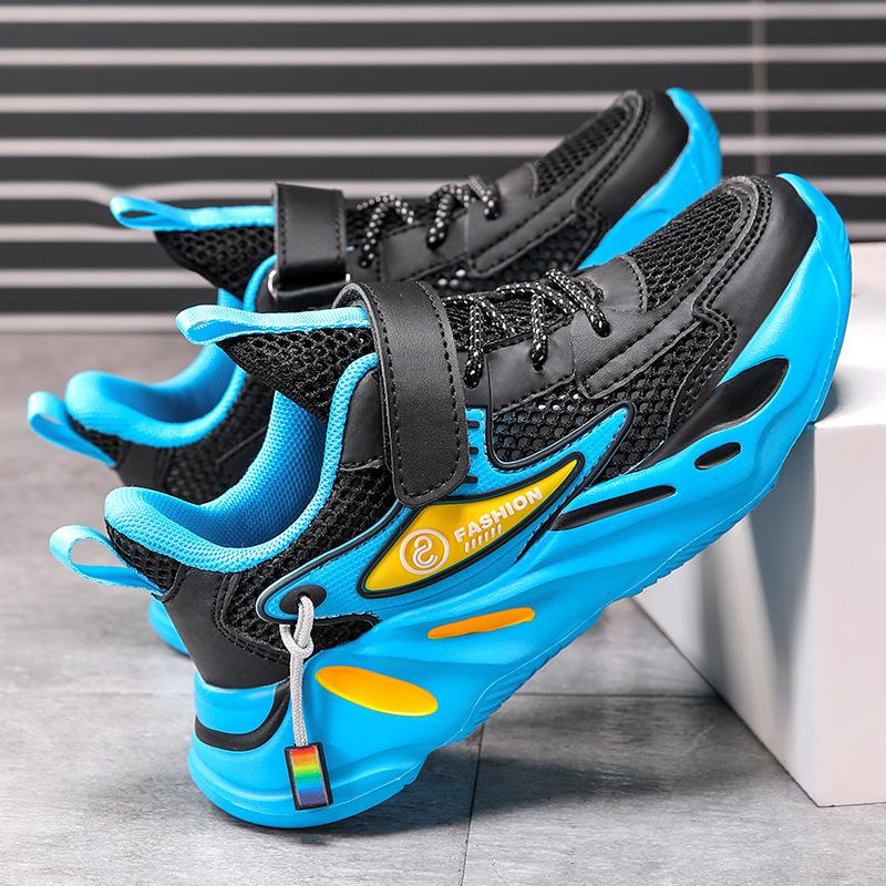 Classmate Summer Single Net Boys Sports Shoes 2025 Children's Shoes Breathable Girls Soft Sole Comfortable Fashion Casual Shoes