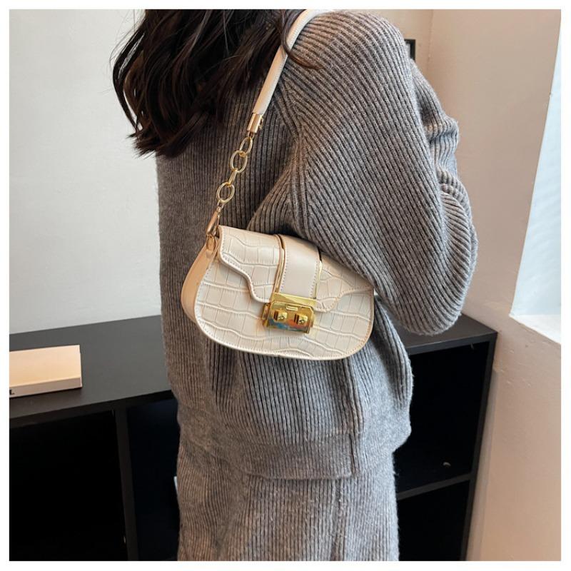 Geantă de damă Nouă geantă de umăr de nișă pentru fete Geantă elegantă și simplă pentru navetă la serviciu Rucsac PU pentru fete sub braț