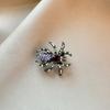 Oil-drop Spider Lady's Exaggerated Insect Brooch, Formal Suit Accessory, Unique Gender Pin Jewelry