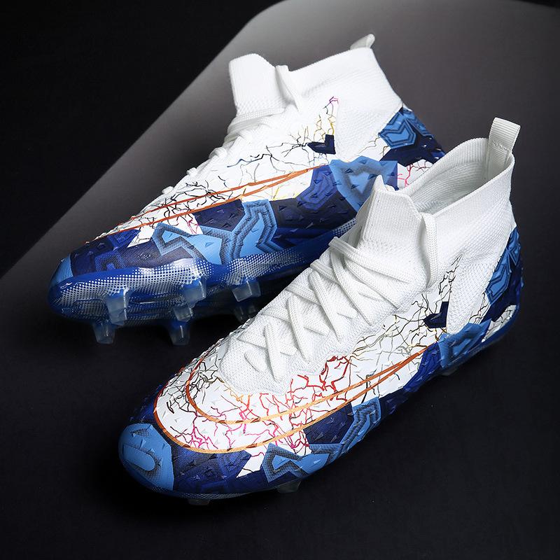 New Long-nail Football Shoes for Men and Children, Adult Large-size High-top Sports Football Shoes, Broken Nails for Women