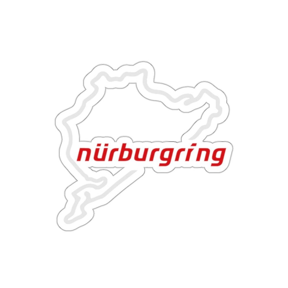 Nürburgring Ring DieCut Stickers German Race Track Decals Motorsport Vinyl Unisex T-Shirt XL