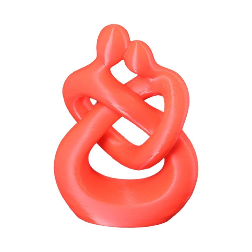 Romantic Hugging Statue Abstract Design Couple Embracing Sculpture Art Display