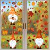 Autumn Window Stickers Maple Leaf Stickers Thanksgiving Decor