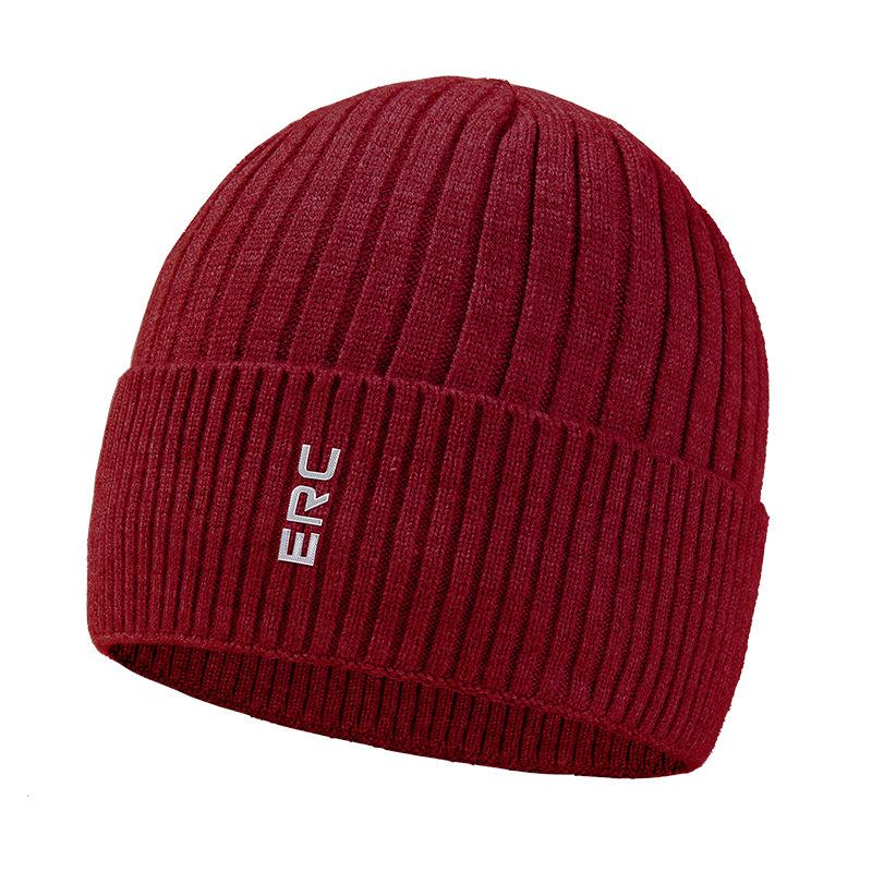 Custom Y2k Beanie Knit Skull Cap Warm Hats Winter Beanie Bennie Hat Custom logo